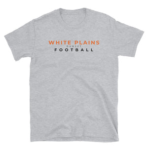White Plains Football Short-Sleeve Grey T-Shirt