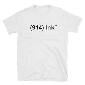 (914) Ink™ Short-Sleeve White T-Shirt