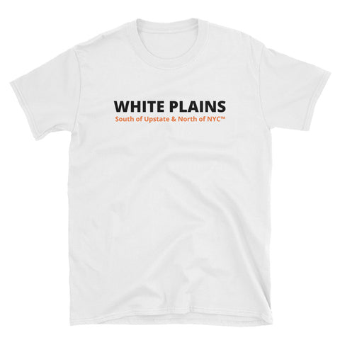 White Plains Short-Sleeve White T-Shirt