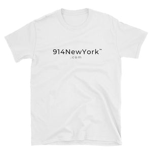 914 New York Short-Sleeve White T-Shirt