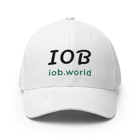 IOB - White Structured Twill Cap