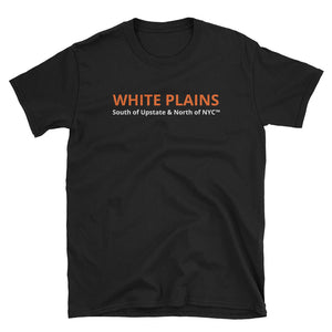 White Plains Short-Sleeve Black T-Shirt