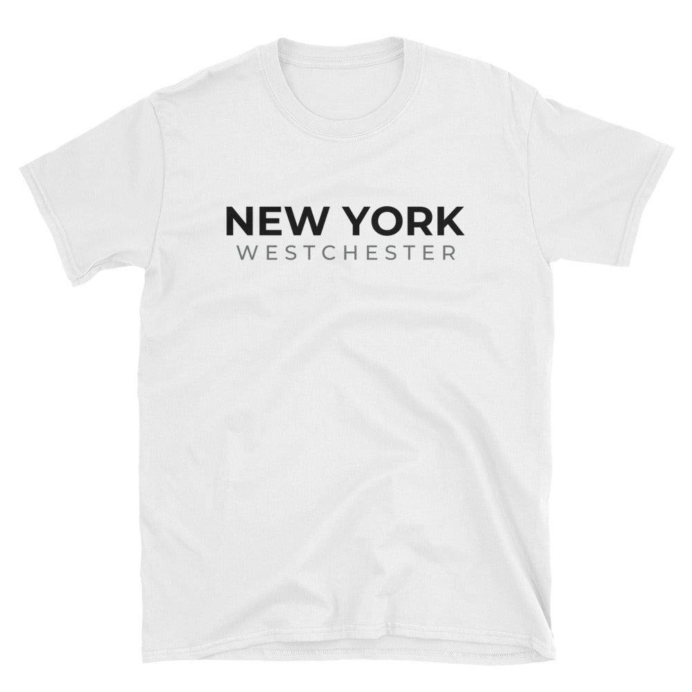New York & Westchester Short-Sleeve White T-Shirt