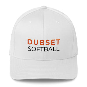 Dubset Softball White Cap