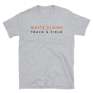 White Plains Track & Field Short-Sleeve Grey T-Shirt