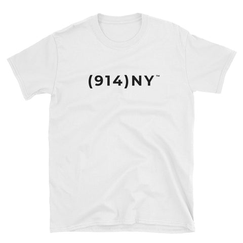 (914) NY Short-Sleeve White T-Shirt