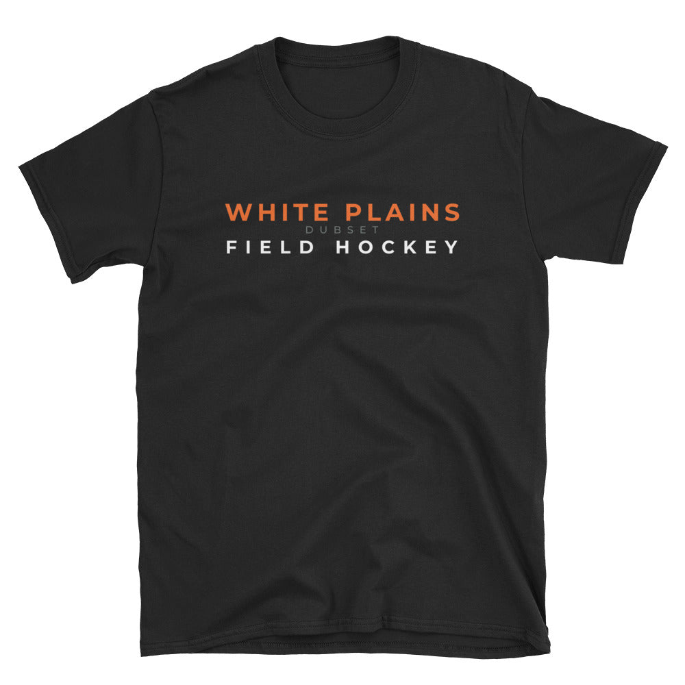 White Plains Field Hockey Short-Sleeve Black T-Shirt