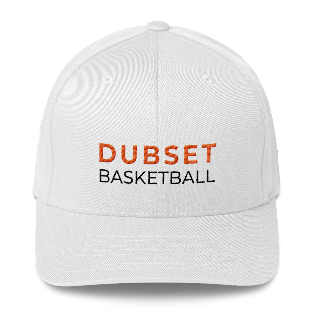 Dubset Basketball White Cap
