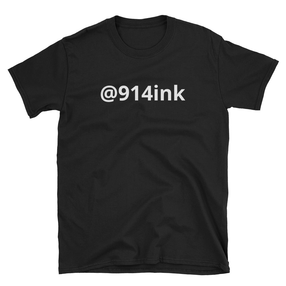@914ink Short-Sleeve Black T-Shirt