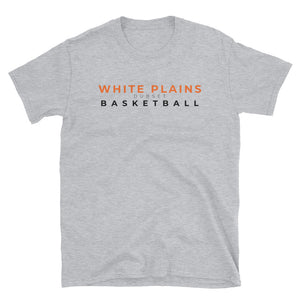 White Plains Basketball Short-Sleeve Grey T-Shirt