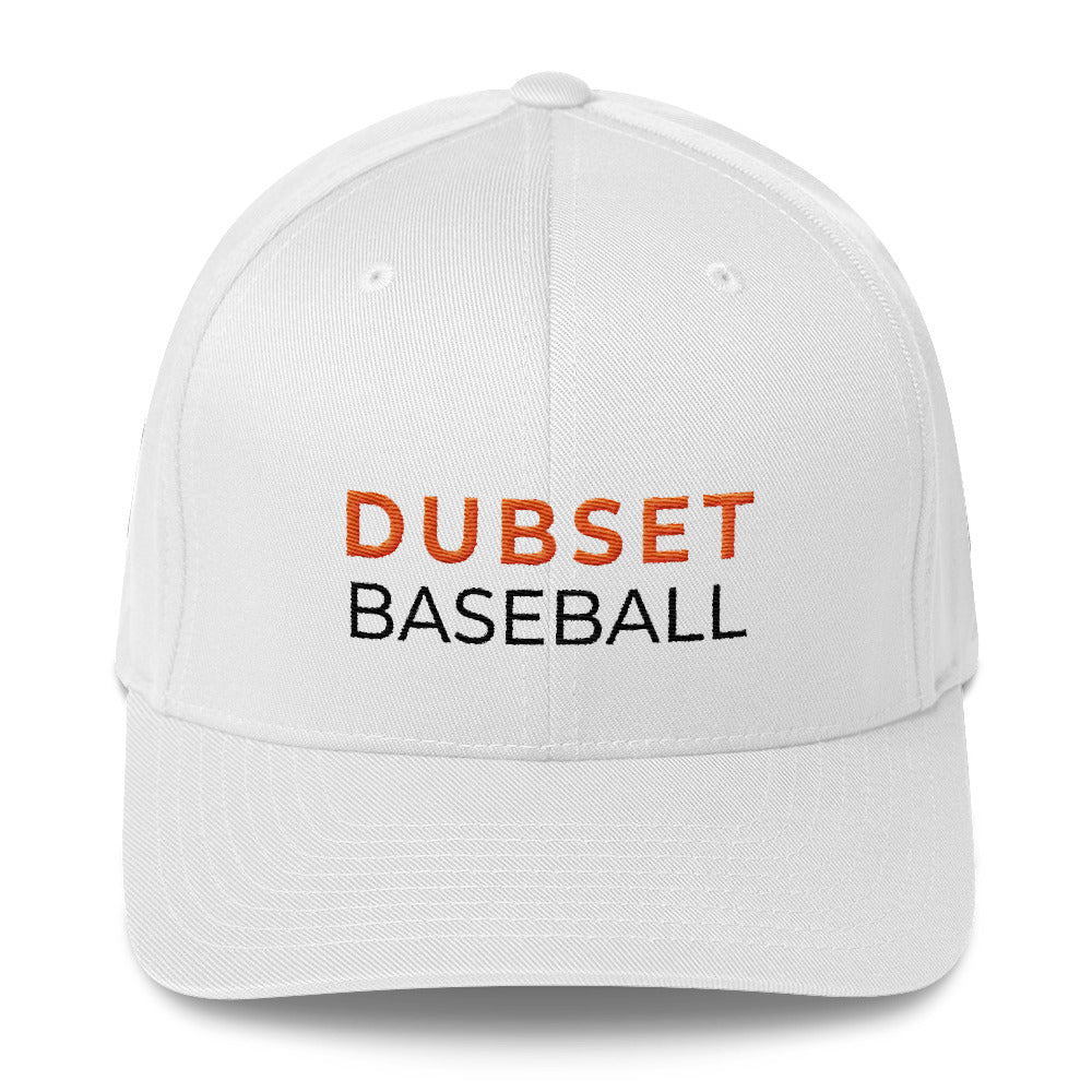 Dubset Baseball Structured White Cap