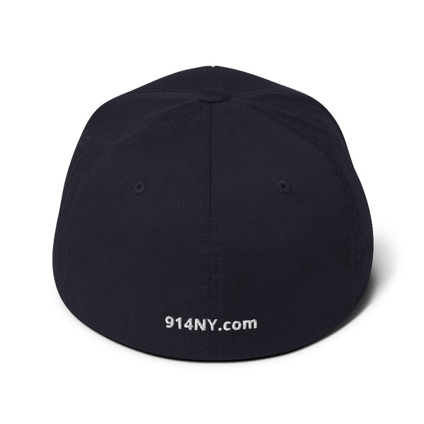 (914) Strong Black Structured Twill Cap: 100% to Cause